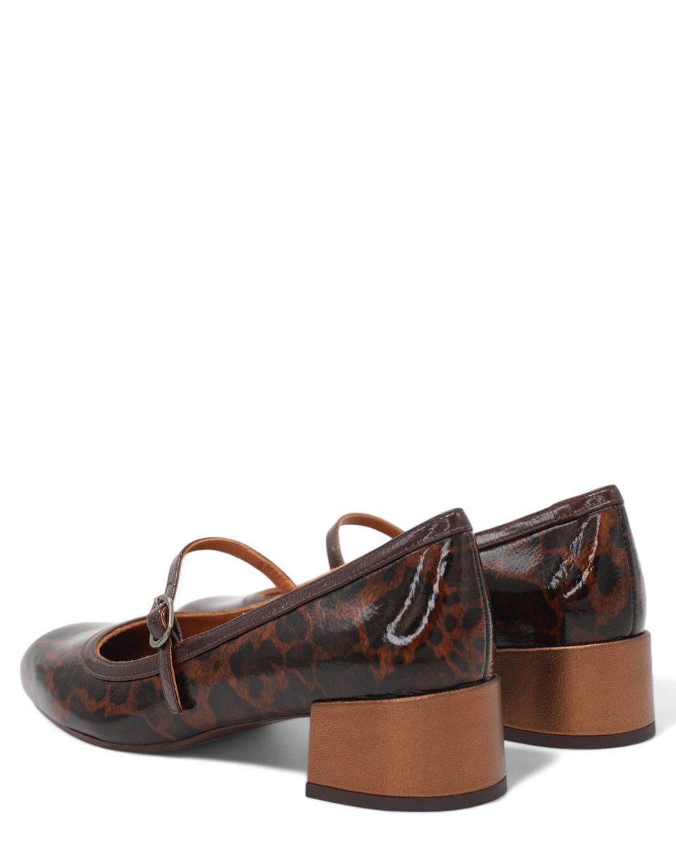 Mary Jane Reni Animalier-CHIE MIHARA-Scarpe con tacco-Vittorio Citro Boutique