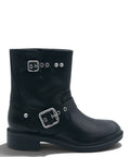 Stivaletti ASH Flame Lily Moto Bootie in Pelle con Fibbie