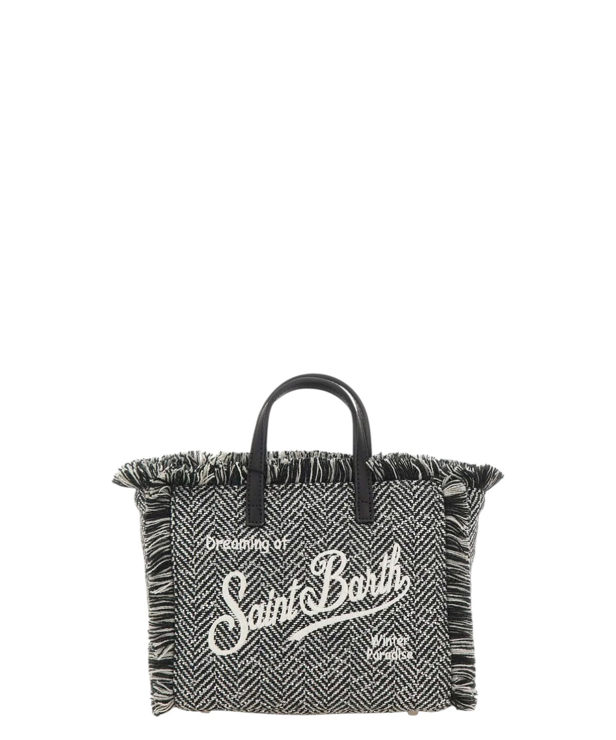 Mc2 Saint Barth Borsa Vanity Mini in Lana Spigata Strass