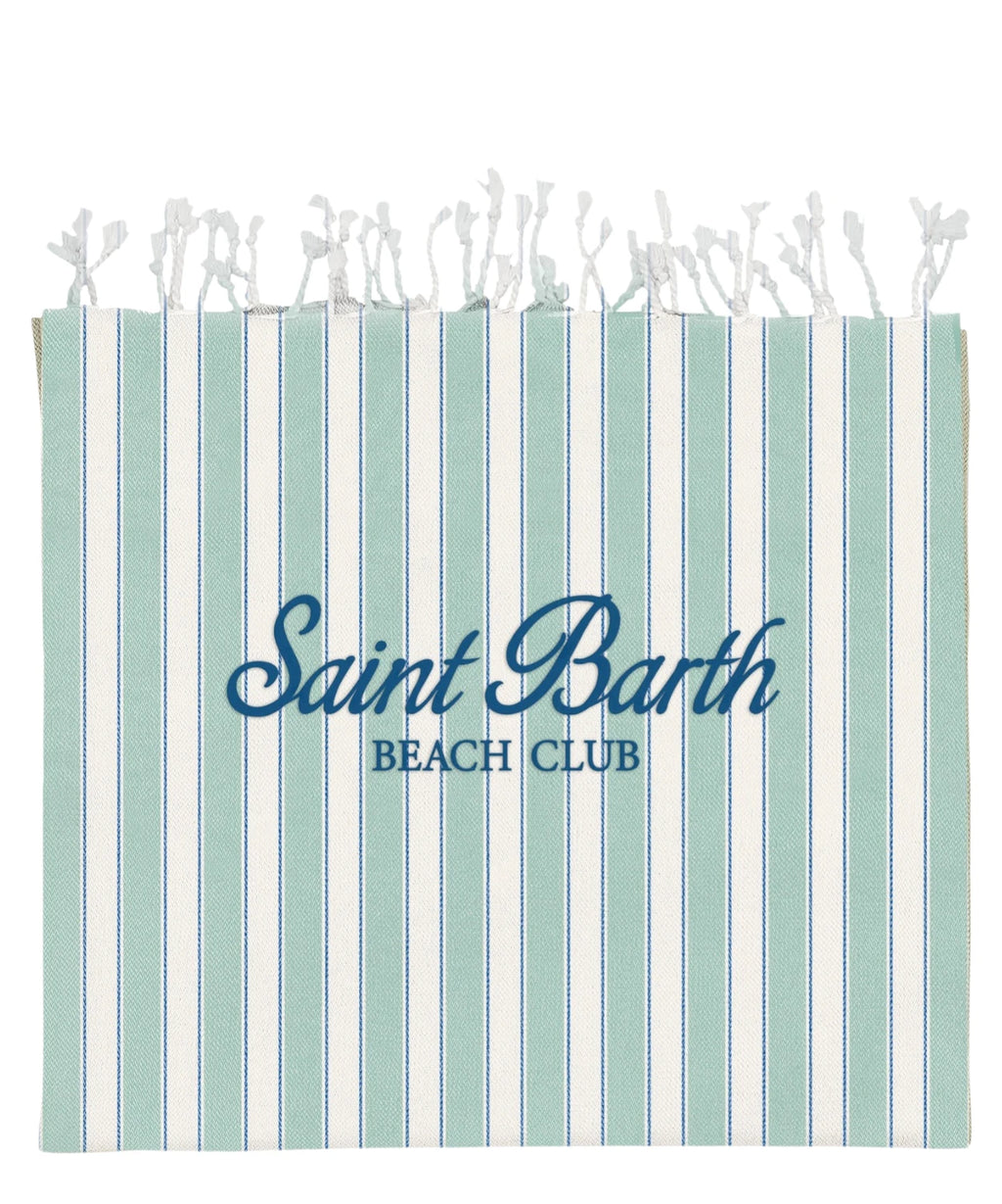 Telo Mare MC2 Saint Barth met franjes en logo