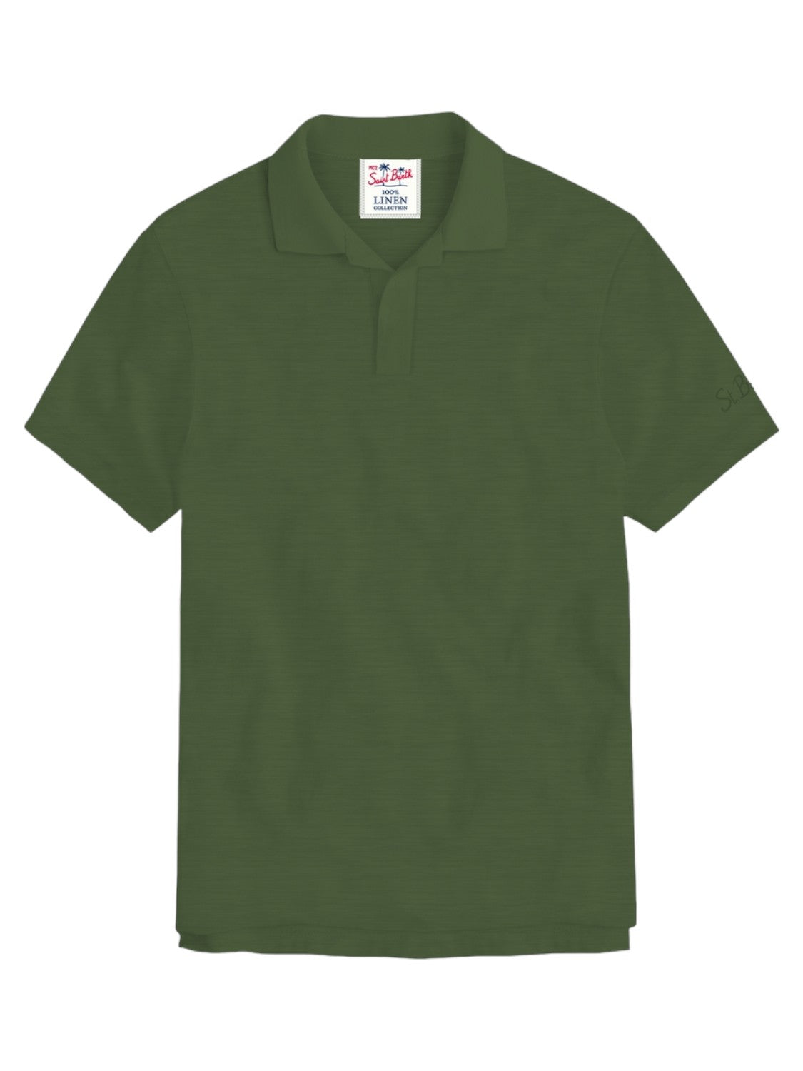 Polo Fraser in Lino-T-shirt-Mc2 Saint Barth-Vittorio Citro Boutique