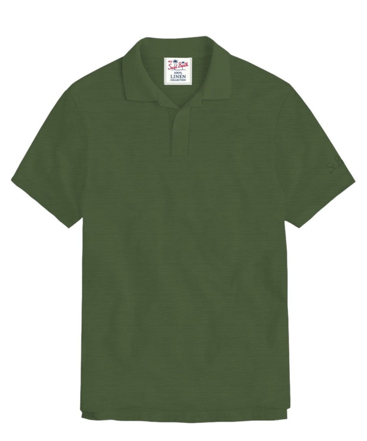Polo Fraser in Lino-T-shirt-Mc2 Saint Barth-Vittorio Citro Boutique