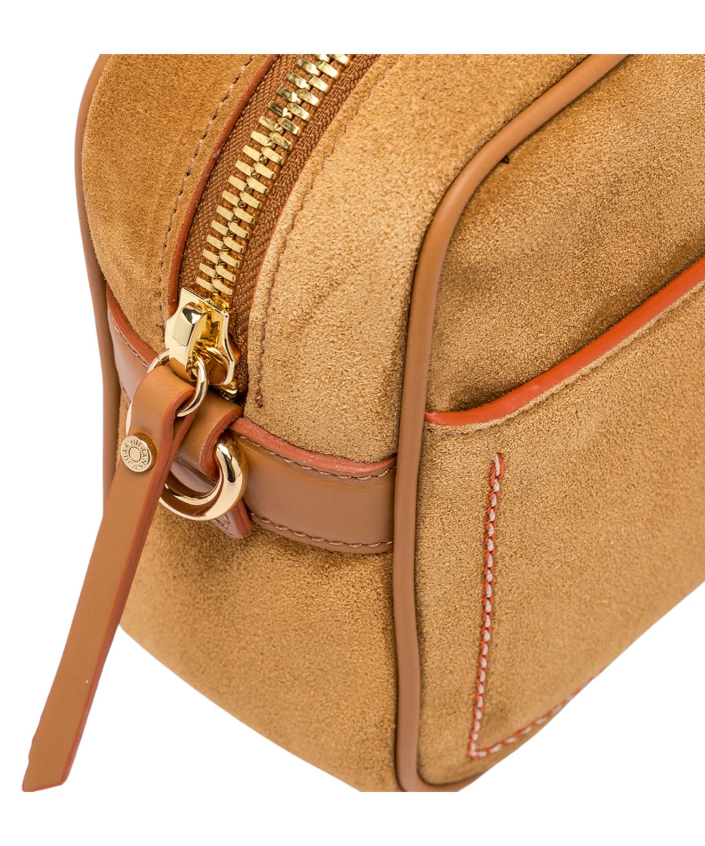 Nina Gianni Chiarini Hammered Leather Shoulder Bag with Braided Strap