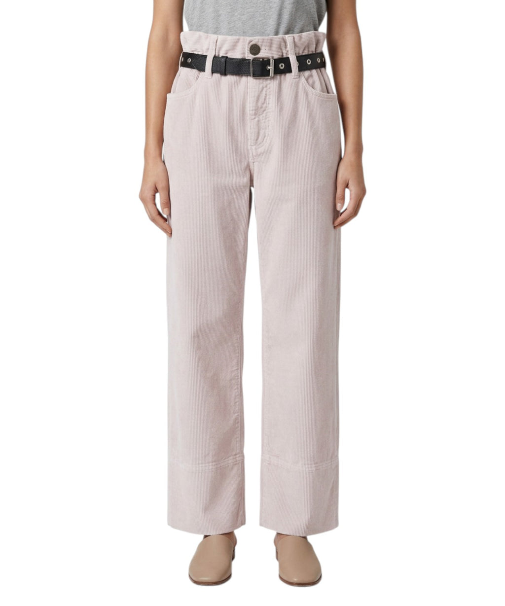 Pantaloni Donna Pinko Cyntia in Velluto a Coste