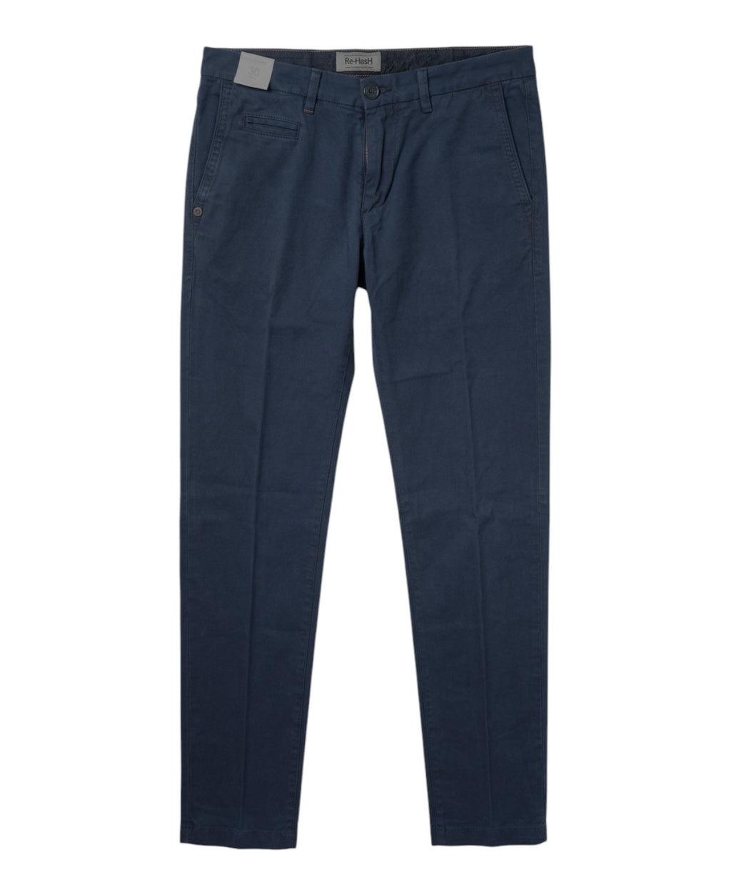 Pantaloni Uomo in Cotone Mano Pesca Re-Hash