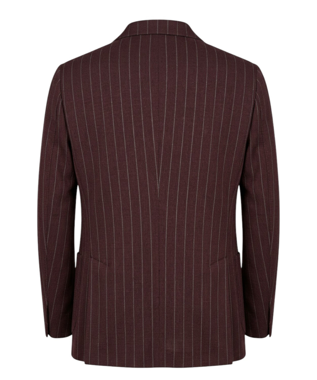 Giacca Uomo Bharnaba in Maglia Gessata