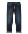 Dondup Koons Jeans laisvo silueto džinsai su papuošalų sagomis