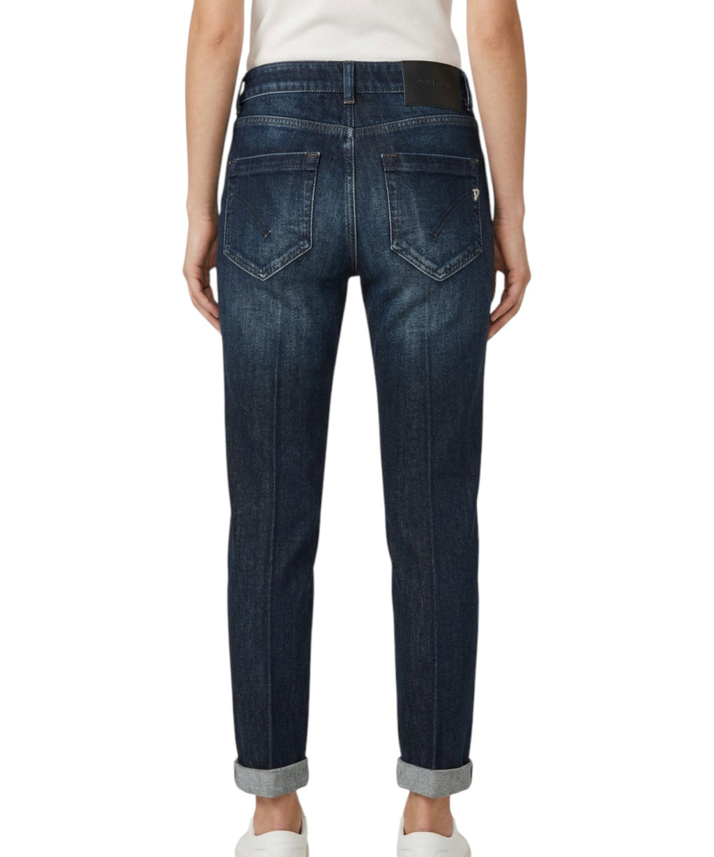 Dondup Koons Jeans laisvo silueto džinsai su papuošalų sagomis