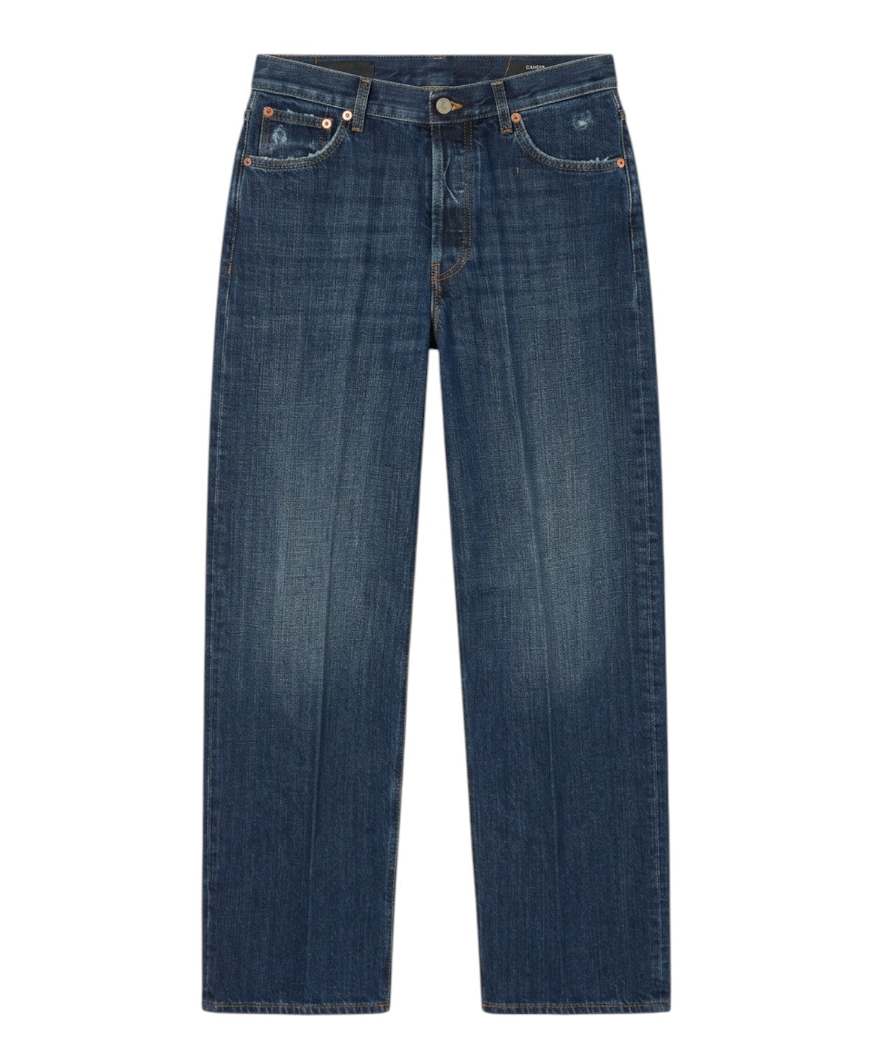 Dondup Dakota Jeans Wide Leg Denim Rigido 12.5 Oz