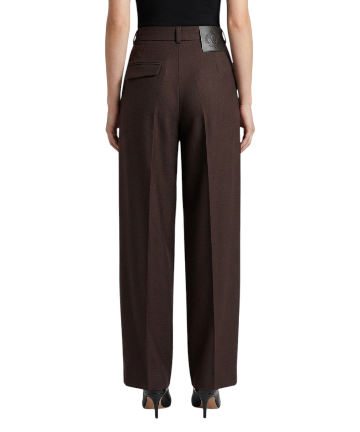 Pantalone Pinko Balbino in misto lana