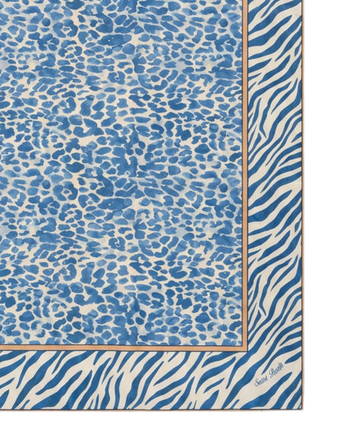 Pareo Seta Tahiti MC2 Saint Barth Animalier