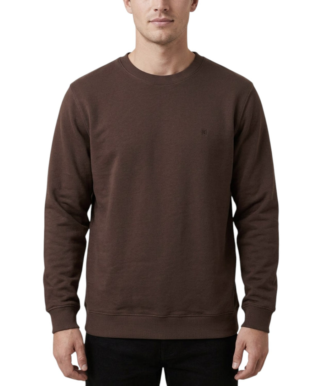 Herren-Sweatshirt Dondup Regular Fit mit gesticktem Logo