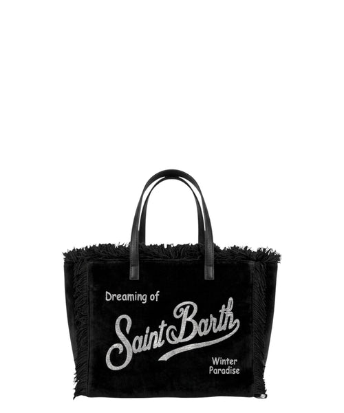 Borsa Vanity Mini in Velluto con Tracolla