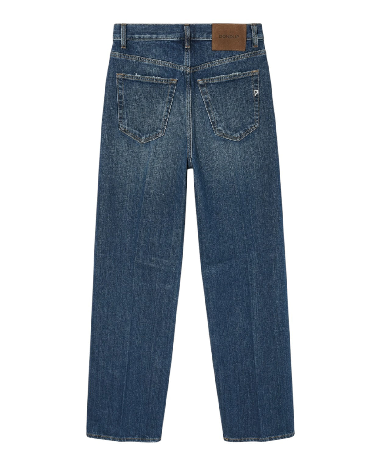 Dondup Dakota Jeans Wide Leg Denim Rigido 12.5 Oz