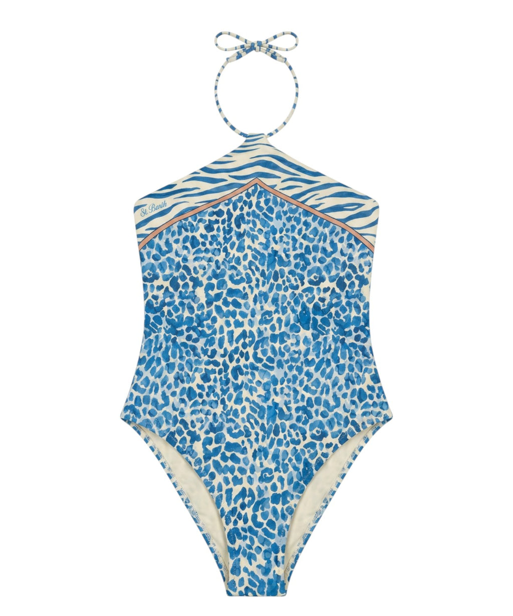 MC2 Saint Barth Meryem One-Piece Swimsuit with Print