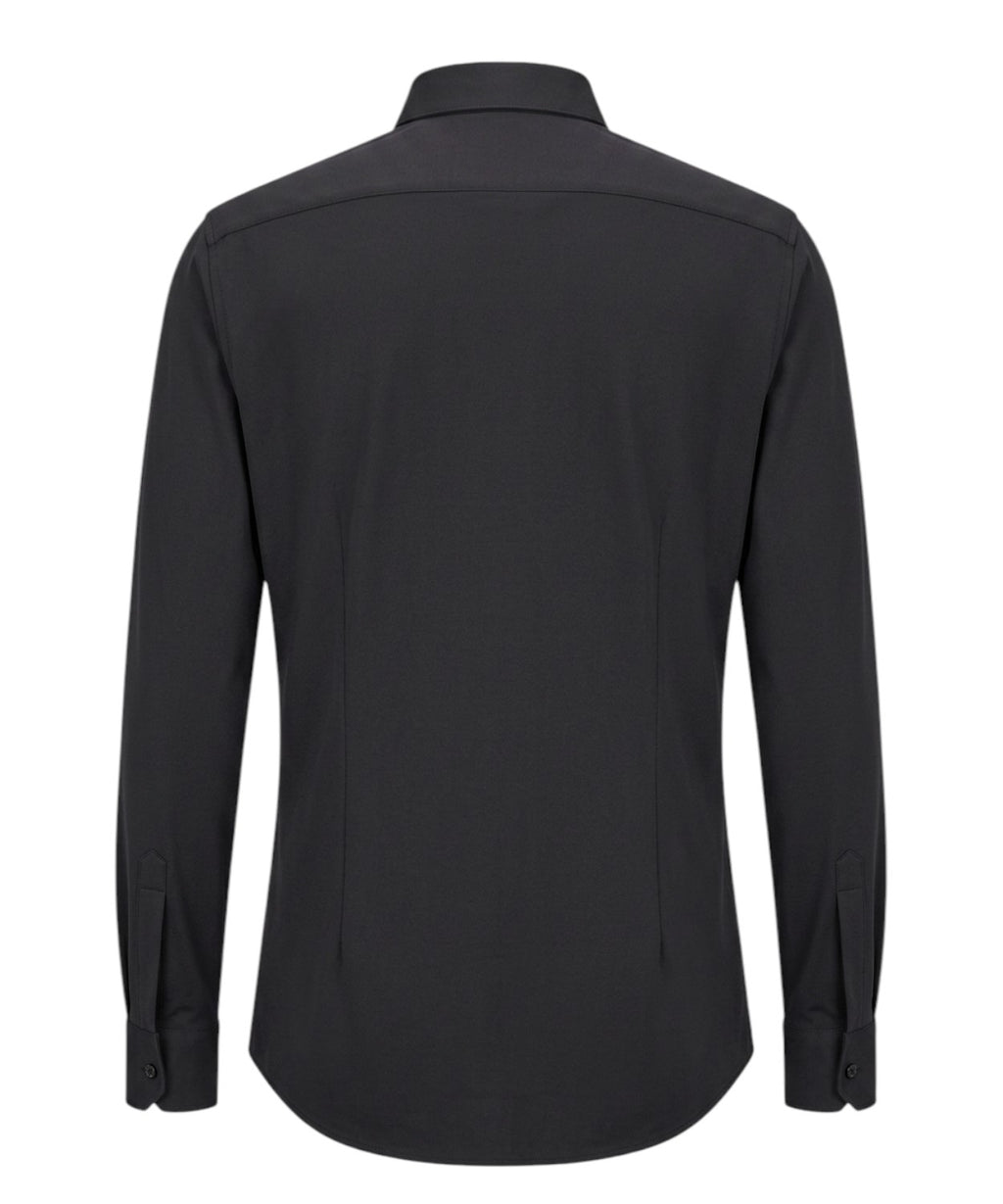 Camicia Uomo Blu Stretch Ingram in Nylon Elegante