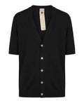 Cardigan Uomo H953 in Seta e Cotone a Mezza Manica