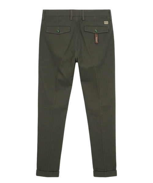 Pantaloni Uomo Re-Hash in Cotone Mano Pesca