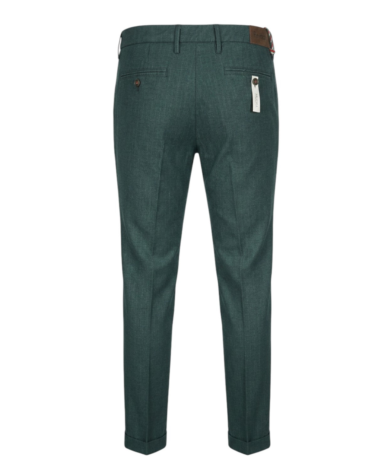 Pantaloni Uomo in Lana Gessata Re-Hash Eleganti