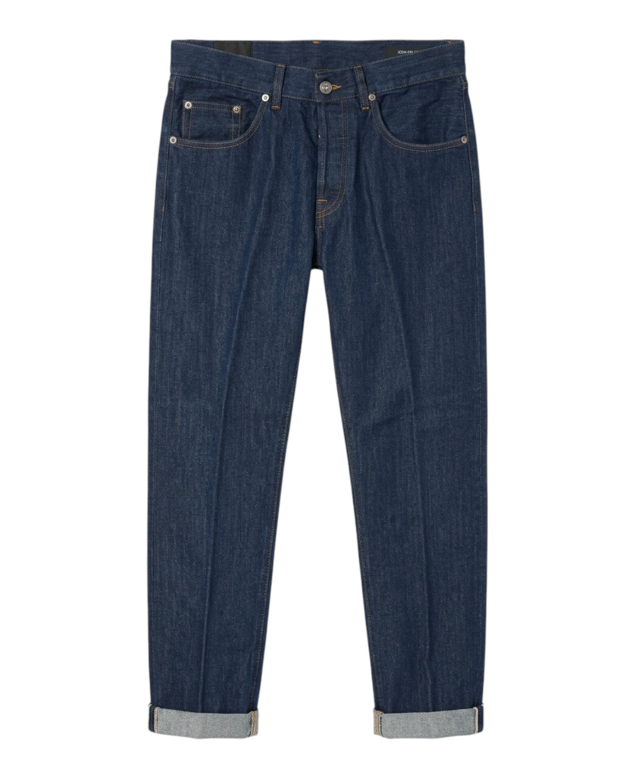 Jeans Uomo Dondup Relax Regular Fit in Denim Rigid