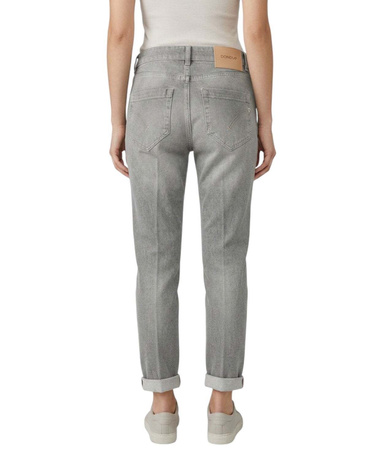 Dondup Koons jeans i 10,5 oz denim med slidte detaljer