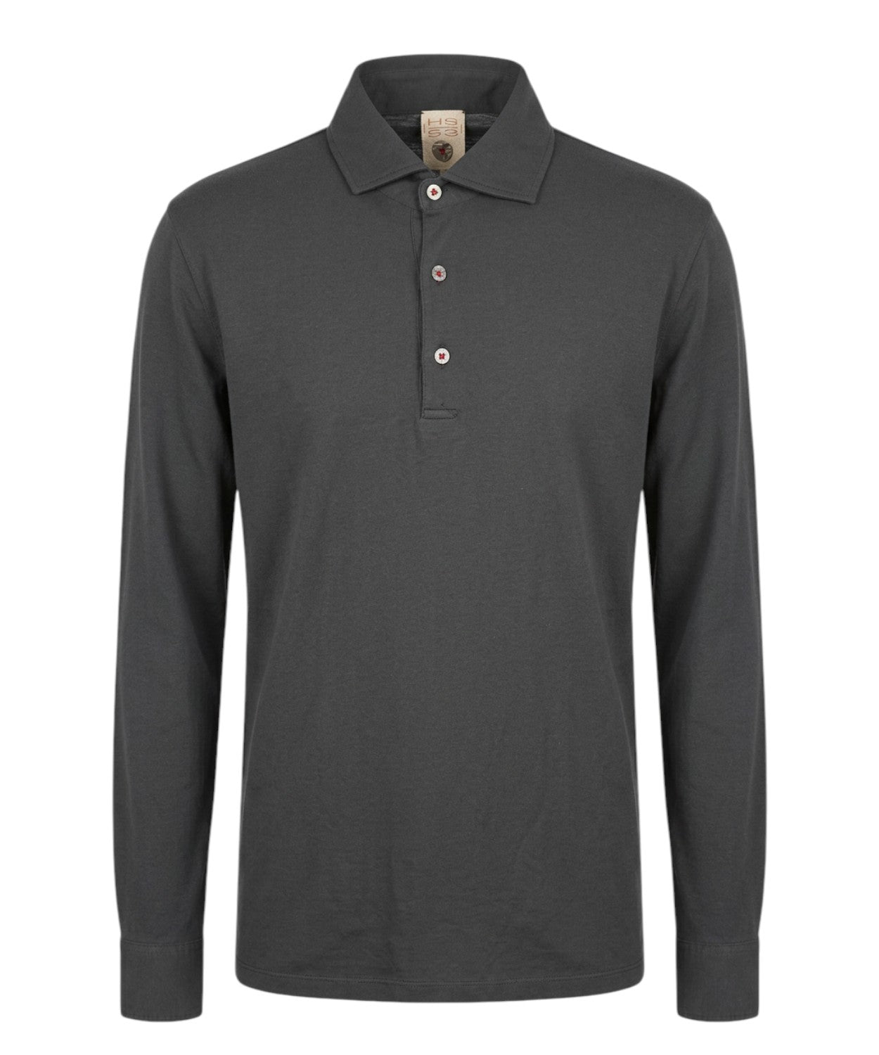 Polo Uomo H953 Cotone e Modal Maniche Lunghe
