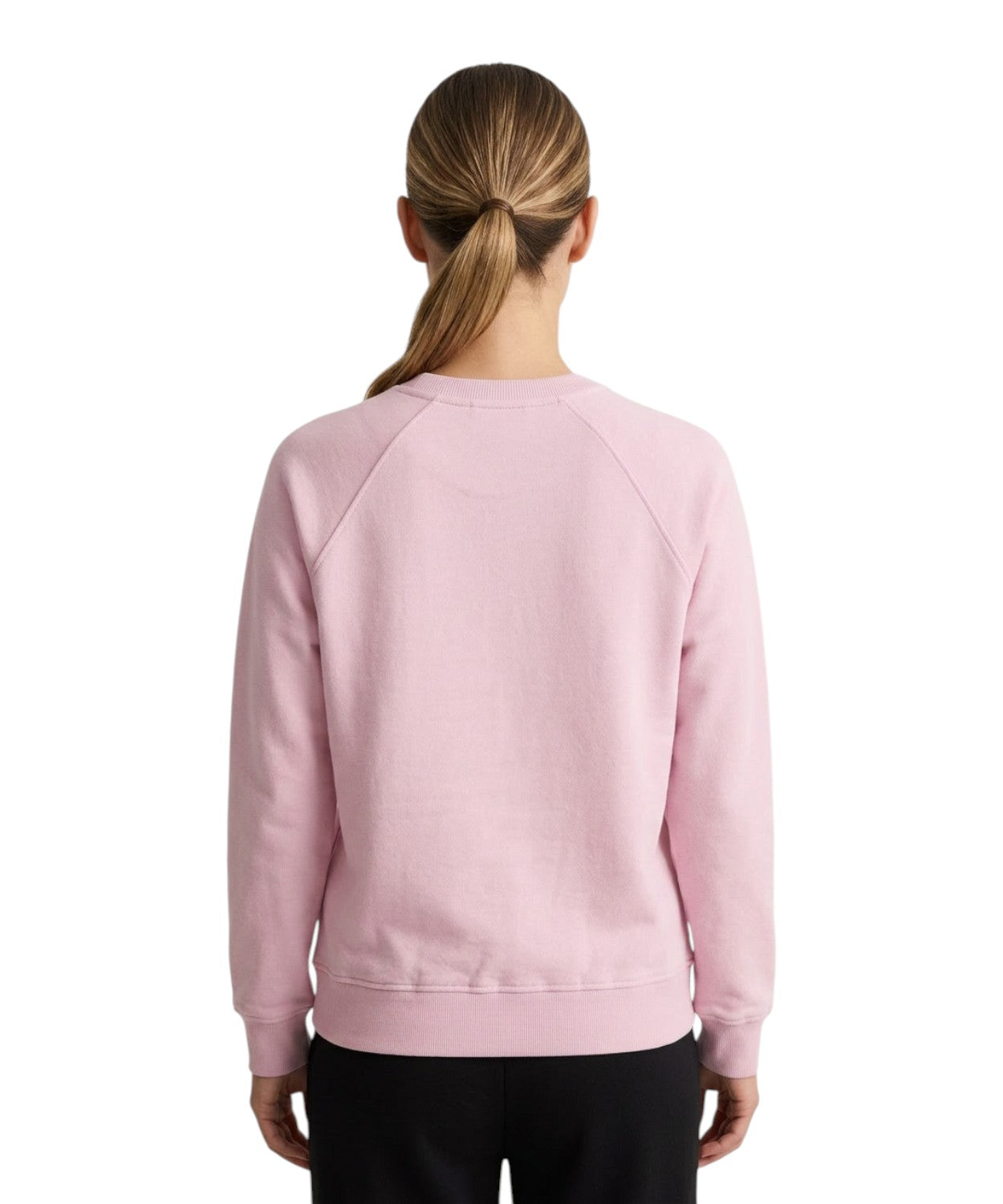 Felpa Donna Dondup Regular Fit con Logo Ricamato
