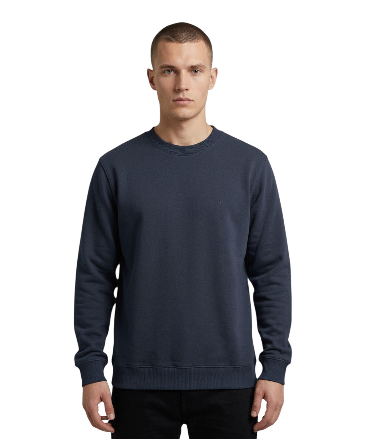 Sudadera Hombre Dondup Regular Fit con Logo Bordado