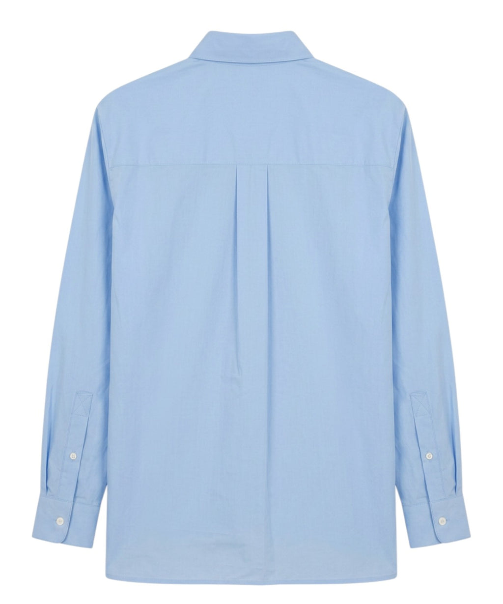 Camisa Pinko Connie en popelina de algodón con logo