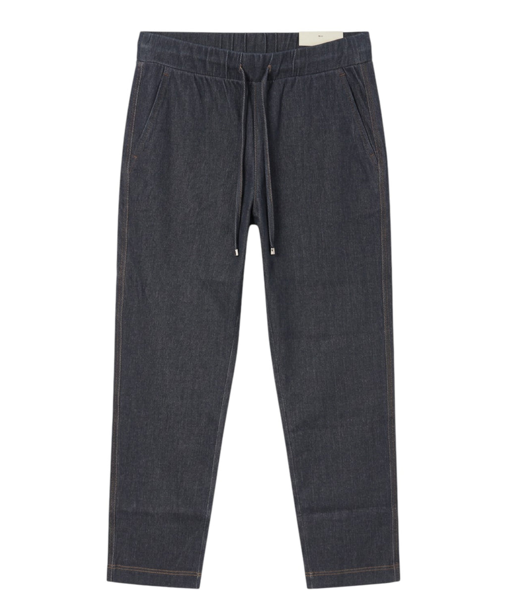 Jeans Carrot Fit con Cinturino Elastico per Donna