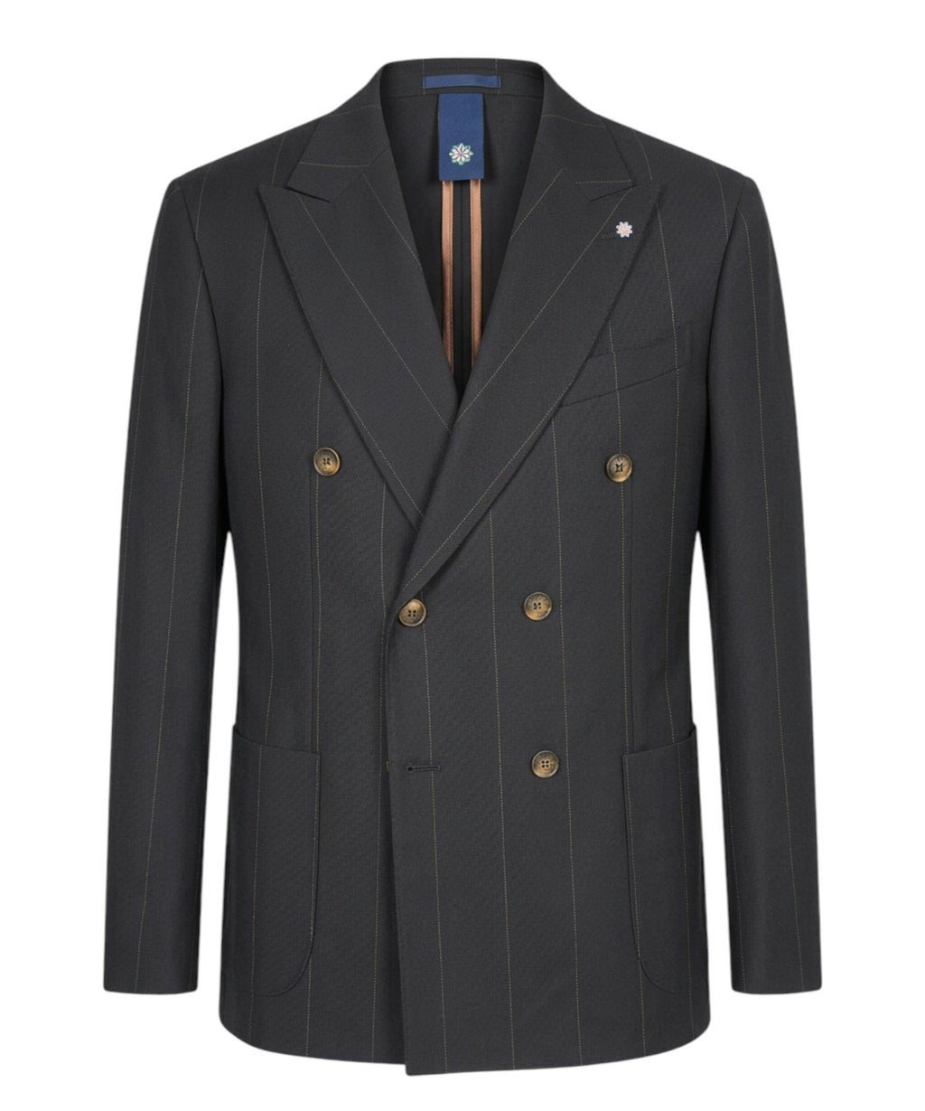 Abito Uomo Bharnaba CONERO Gessato Drop 7