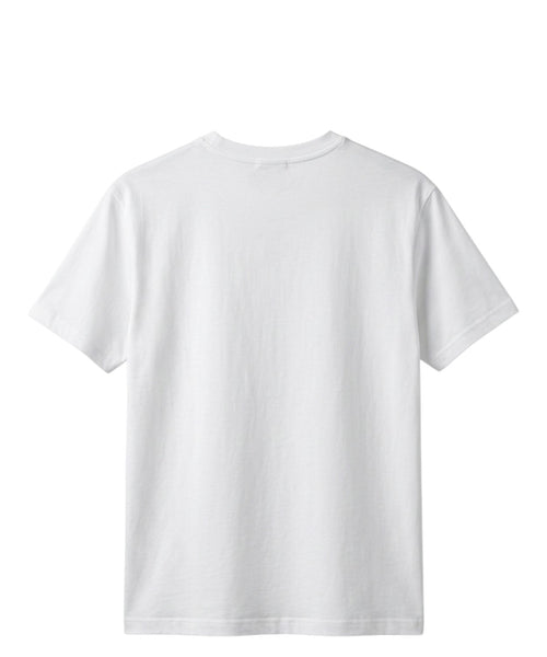 Camiseta Emilie MC2 Saint Barth con bordado y charm aplicado