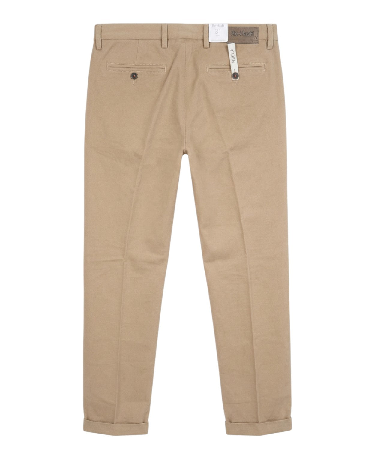 Pantaloni Uomo Cotone Mano Seta Re-Hash