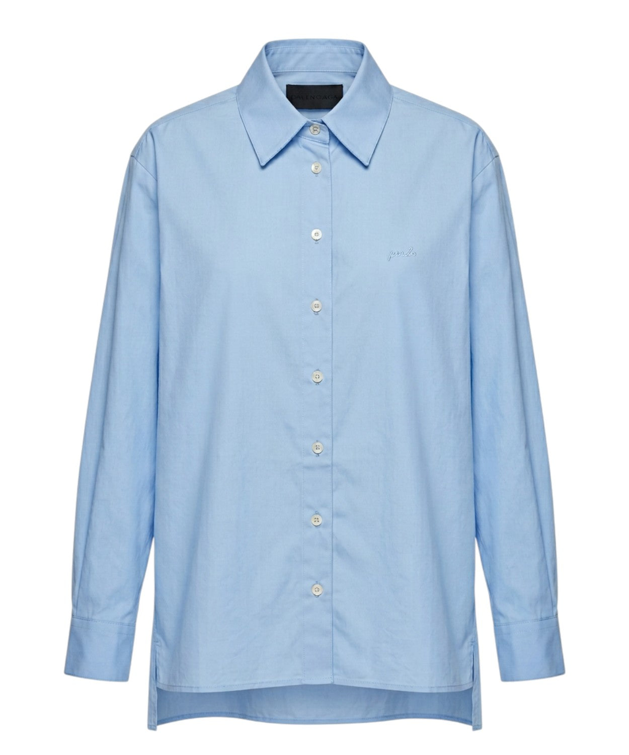 Camisa Pinko Connie en popelina de algodón con logo