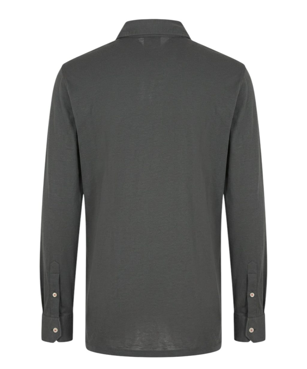 Polo Uomo H953 Cotone e Modal Maniche Lunghe