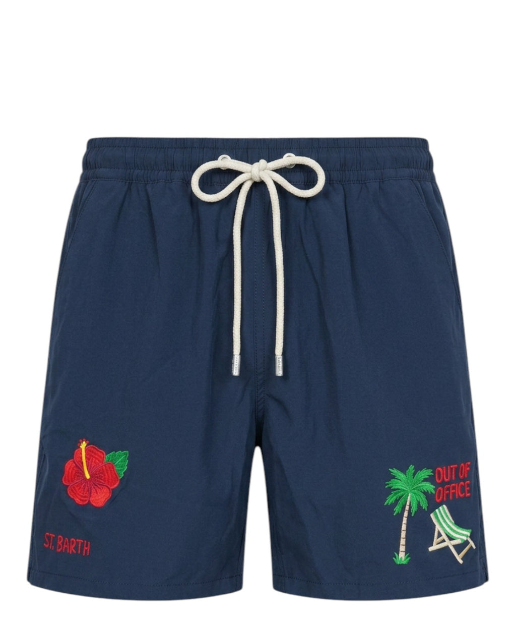 Costume Uomo Comfort MC2 Saint Barth con Ricami