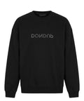 Felpa Donna Dondup Oversize con Logo Strass