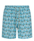 Men's Suit MC2 Saint Barth Ultralight Aperol Print
