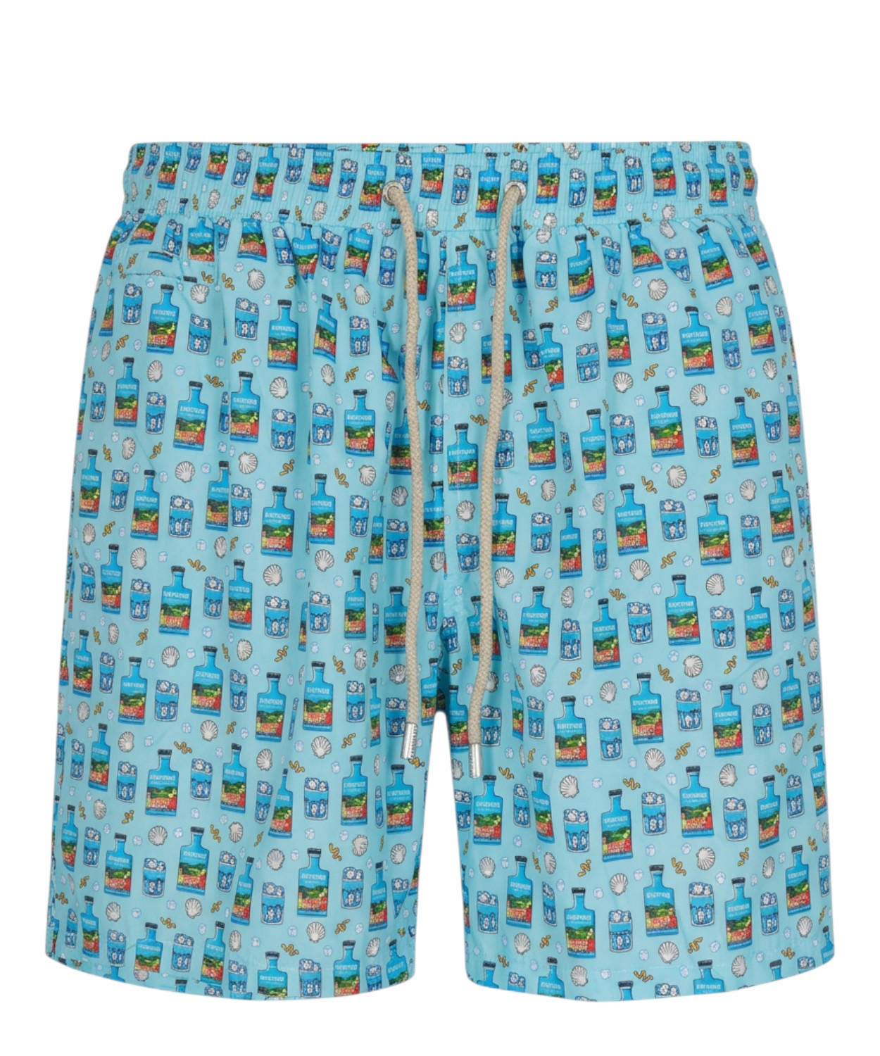 Men's Suit MC2 Saint Barth Ultralight Aperol Print