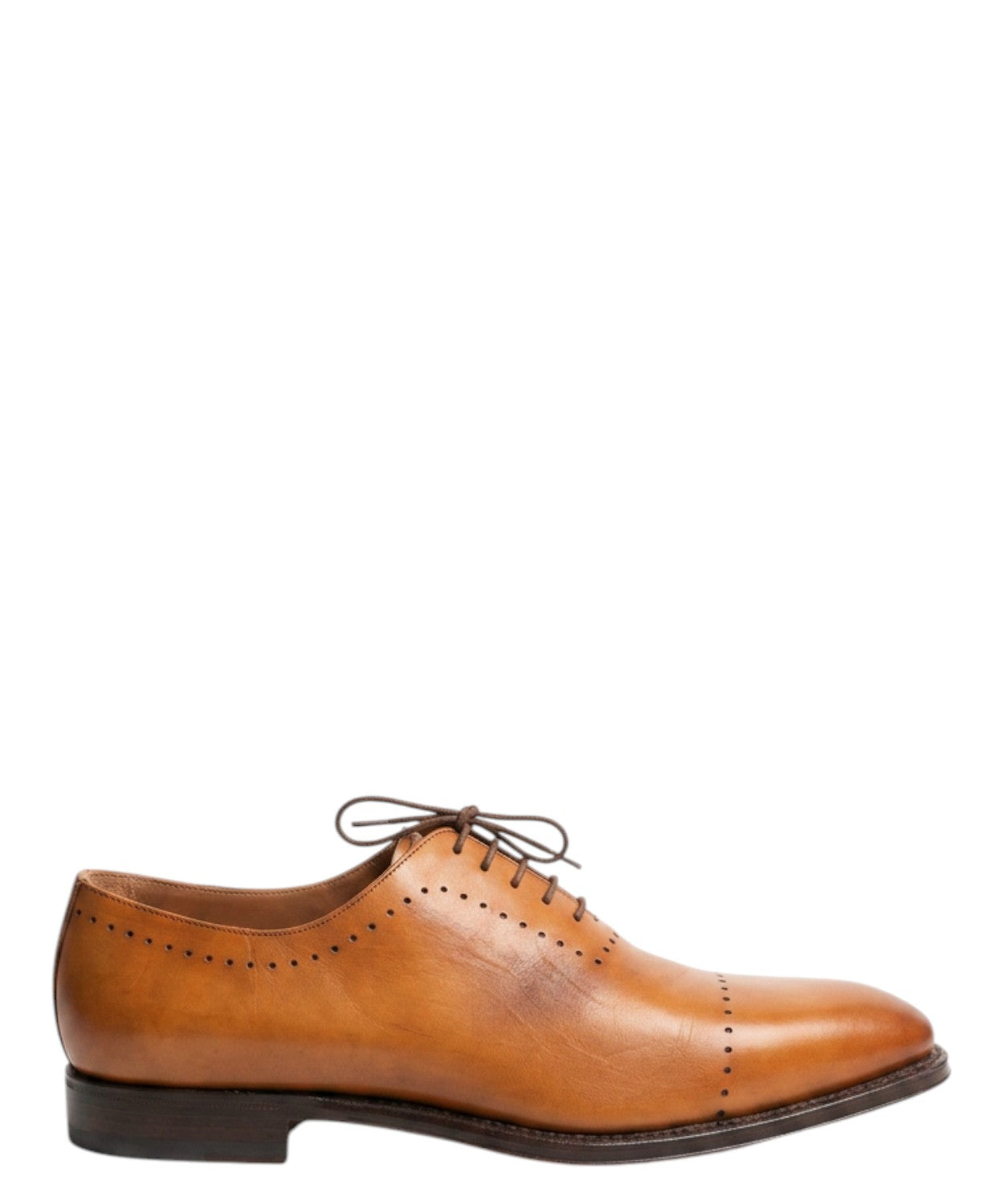 Stringata Francesina in Pelle Elegante e Versatile