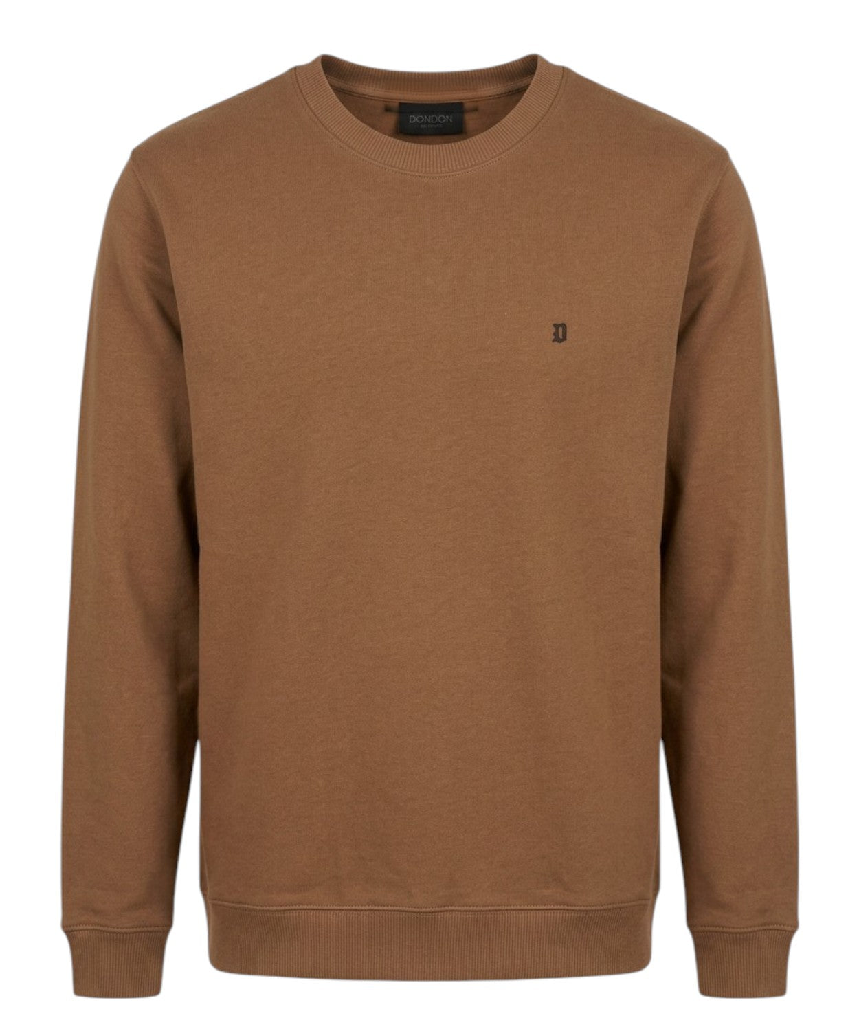 Men's Dondup Regular Fit Sweatshirt with Embroidered Logo