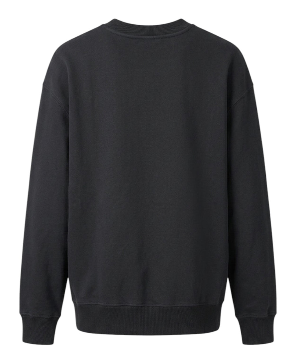 Felpa Donna Dondup Oversize con Logo Strass
