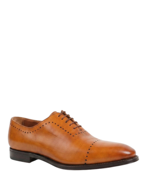 Stringata Francesina in Pelle Elegante e Versatile