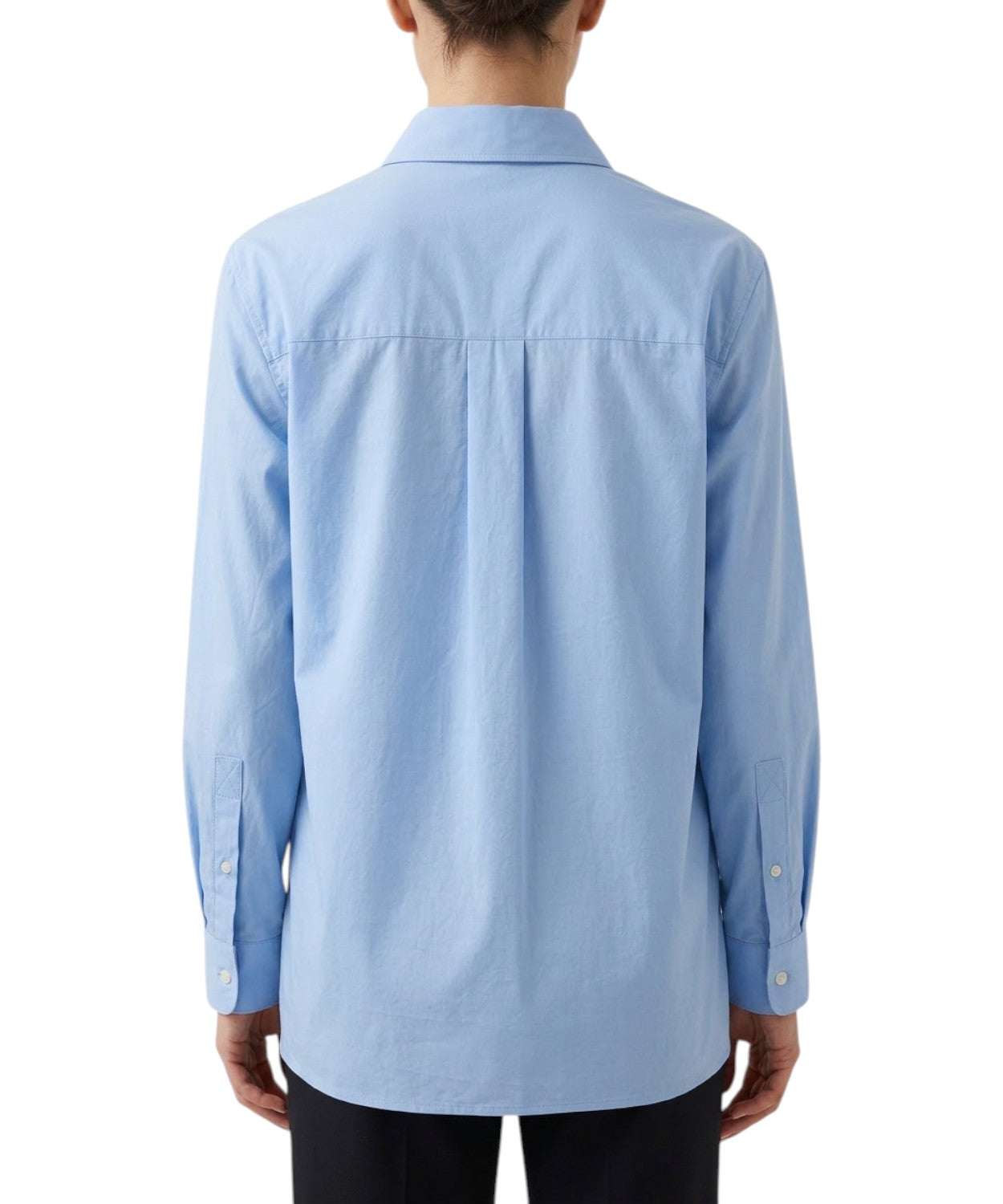 Camisa Pinko Connie en popelina de algodón con logo