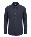 Camicia Uomo Blu Stretch Ingram in Nylon Elegante