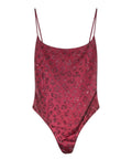 Cecille MC2 One-Piece Swimsuit with Leopard Rhinestones