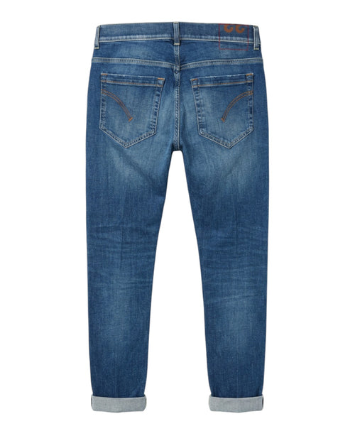 Jeans Uomo Slim Fit Dondup GOTS 11 Oz