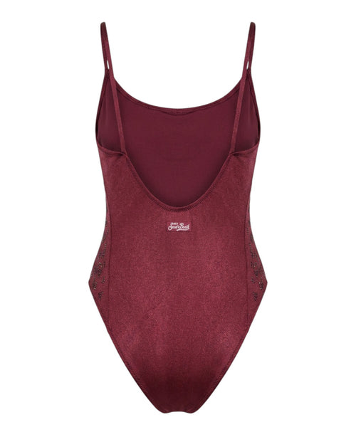 Costume Intero Cecille MC2 met Strass Luipaardprint