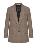 Blazer Marella Ludente a Quadri Monopetto