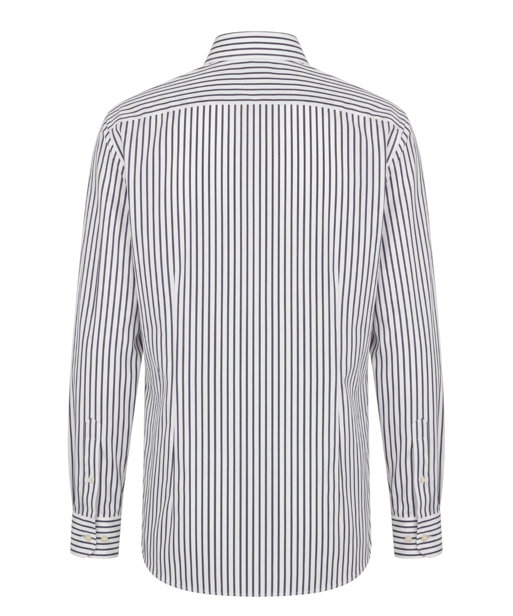 Ingram Dynamo Camicia Uomo a Righe Larghe Stretch